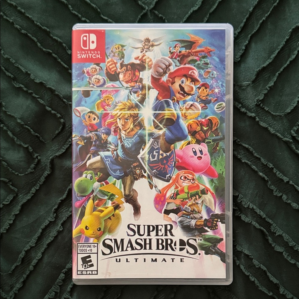 Nintendo Switch Super Smash Bros. Ultimate - Red, Blue, Pink, Green